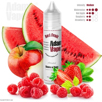 Adams vape Red Fruit Shake & Vape 12 ml