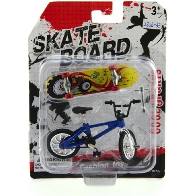 Teddies Skateboard fingerboard prstový s kolem plast 10cm asst mix druhů