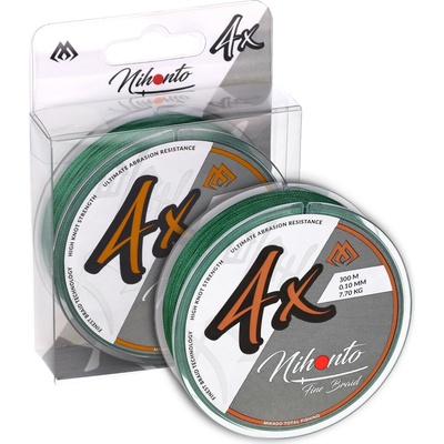 Mikado PLETENÁ ŠŇŮRA - NIHONTO FINE BRAID - 0.50mm/41.8kg/300m - ZELENÁ - 1 cívka