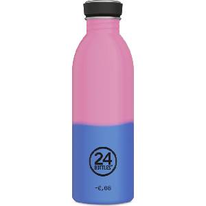 24Bottles Бутилка за вода Urban Bottle Reactive 500 мл розова и синя (001853)