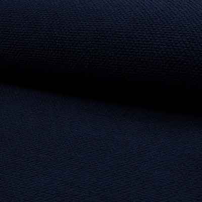 Bavlněné froté BEBE tmavě modré, 390g/m, š.135