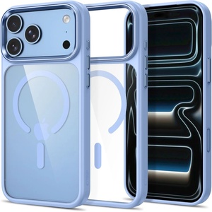 Tech-Protect magmat magsafe cc iphone 17 pro max / 18 pro max light blue/clear (5906302341757)