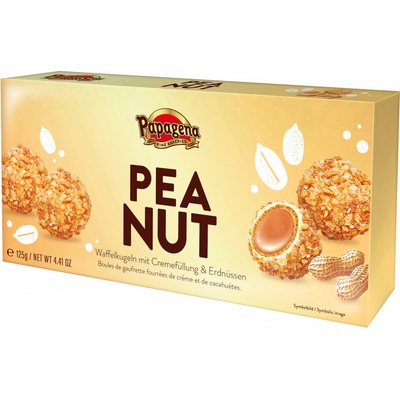 Papagena Arašídové kuličky s krémovou náplní 125 g