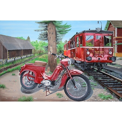 Obraz - Pionýr (plátno 120x80 cm)