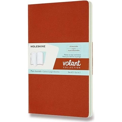 MOLESKINE Sešity 2 ks Volant čisté červené modré L