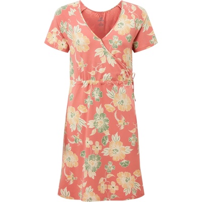 Sherpa Дамска рокля Sherpa Women's Neha Faux Wrap Dress - Floral Brick Dust Floral (134-1579-0412)