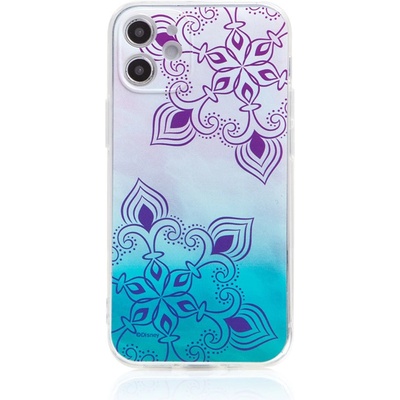 Pouzdro AppleMix DISNEY Apple iPhone 5 / 5S / SE - mandala - gumové - barevné