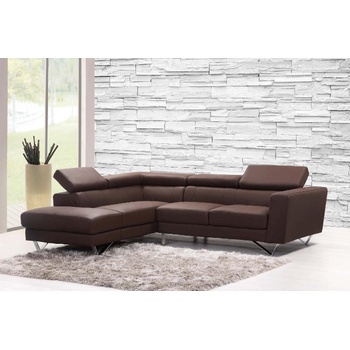 DIMEX ART s. r. o Самозалепваща се флизелинова фототапета декоративен модел на бяла стена 375 x 250 см