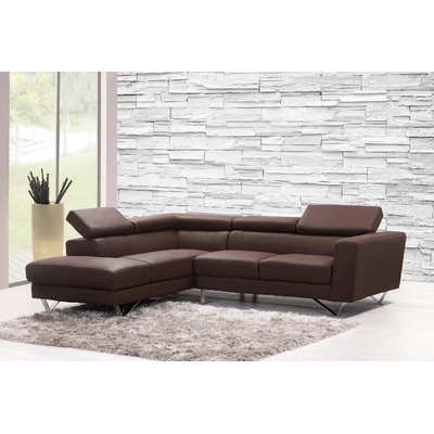 DIMEX ART Самозалепваща се флизелинова фототапета декоративен модел на бяла стена 375 x 250 см