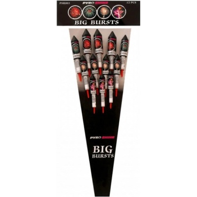Rakety Big Bursts 12 ks