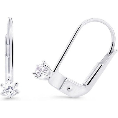 Cutie Diamonds náušnice z bieleho zlata s briliantmi DZ8020-55-00-X-2