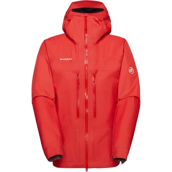 Mammut Мъжко водоустойчиво яке Mammut Taiss Light Hardshell Hooded Jacket Waterproof jacket - Mammut Red (002-3768-0313)