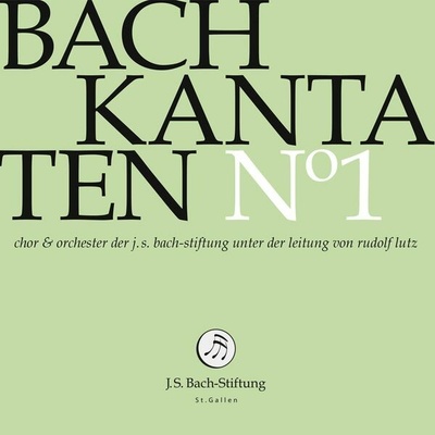 Johann Sebastian Bach 1685-1750 - Bach-Kantaten-Edition der Bach-Stiftung St.Gallen - CD 1 CD
