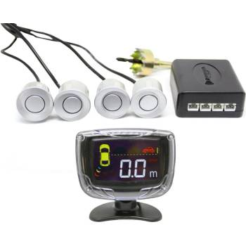 Парктроник с led дисплей 3 Инча - сребристи датчици (ps4l3s)