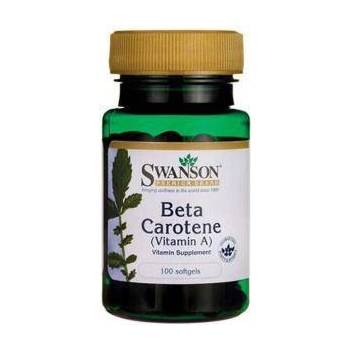 Swanson Beta-Carotene (Vitamin A) 25000IU, 100 броя меки таблетки, 4276