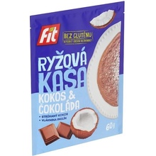 Fit ryžová kaša s kokosom a čokoládou 60 g