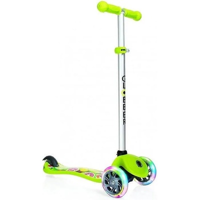 Globber Primo Fantasy Light тротинетка със светещи гуми, зелена (38929)