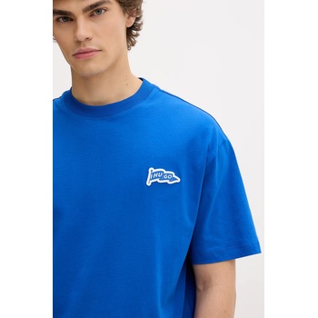 HUGO Blue Памучна тениска Hugo Blue Nohatio (50556411)