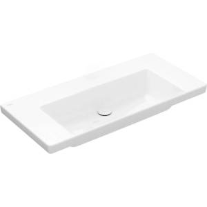 Villeroy & Boch Subway 3.0 - Умивалник 100x47 см, без преливник, без отвор за смесител, алпийско бяло 4A70A301 (4A70A301)
