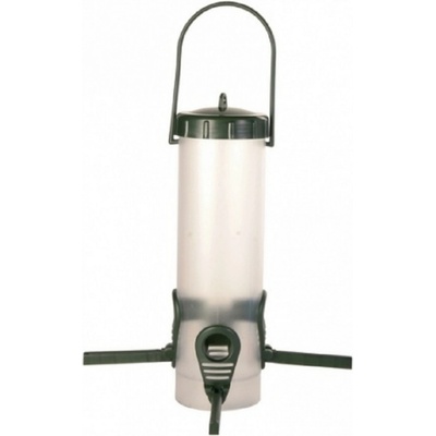 Trixie Kŕmidlo pre vonkajšie vtáctvo záhradné závesné automatické 450 ml x 23 cm závesné plast 4 otvory
