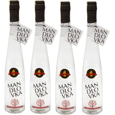 Hustopečská Mandlovka 38% 4 x 0,5 l (holá láhev)