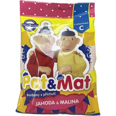 Final-Sweet Pat & Mat Jahoda & Malina 65 g