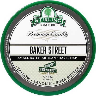 STIRLING Soap Company Mýdlo na holení STIRLING Shave soap Baker street 170 ml