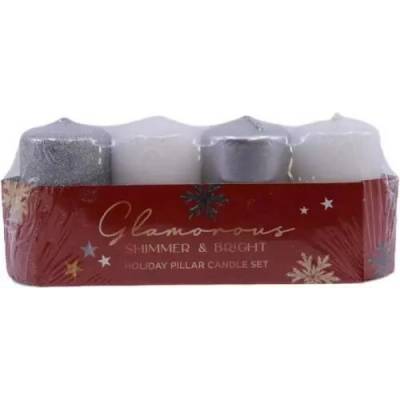 Bartek glamorous silver 40 x 70 mm 250 g 4 ks