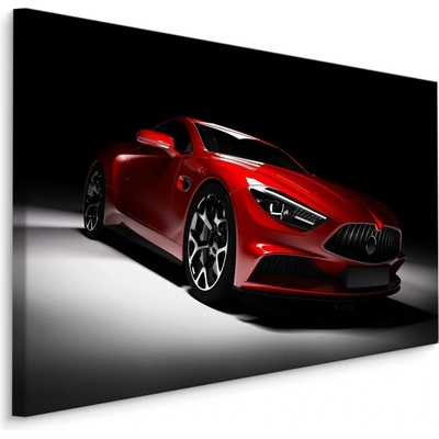 MyBestHome BOX Plátno Červené Sportovní Auto Varianta: 100x70