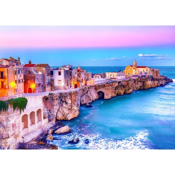 Image 1 of Enjoy - Puzzle Vieste on the Rocks, Italy - 1 000 piese