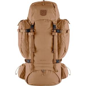Fjällräven Трекинг раница Fjällräven Kajka 75 Walking backpack - Khaki Dust - размер M/L (505-0858-0312)