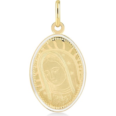 Lillian Vassago Zlatý přívěsek madonka LLV37 GP041