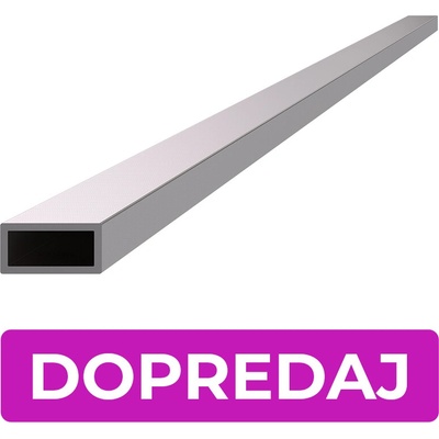 DOPREDAJ profil 20 x 10 x 1,5 x 2000 mm, brúsená AISI 304