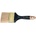 MTX Четка плоска " Профи" 2.5" , естествен косъм с дървена дръжка mtx