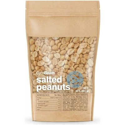 GymBeam Roasted Salted Peanuts 200 g