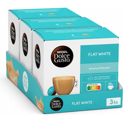 Dolce Gusto SADA Kapsle Nescafé Flat White 3 x 16 kusů