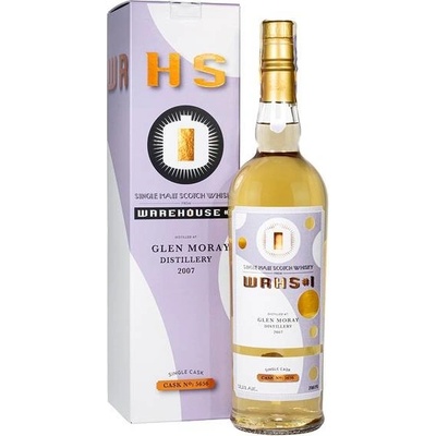 Warehouse #1 Glen Moray 2007 Single Cask No. 5656 52,6% 0,7 l (karton)