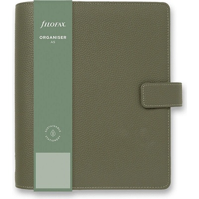 Filofax A5 týždenný 2026 Camden zelený