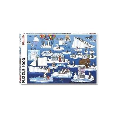 Piatnik 1000 Gunga Puzzle, Antarctic Lives PIATNIK