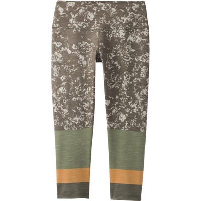 PrAna Pillar Printed Capri slate canopy dámské legíny