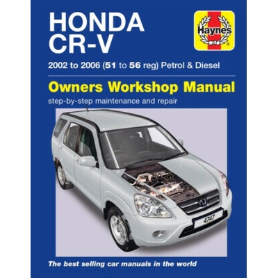 Honda CR-V Petrol & Diesel (02 - 06) Haynes Repair Manual - Haynes Publishing