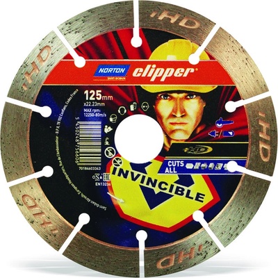 Norton kotouč řezný DIA Norton Invincible 125×22,23 mm