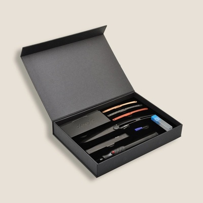 Deejo DEE086 Gravírovací sada s nožem 37g black Tattoo your