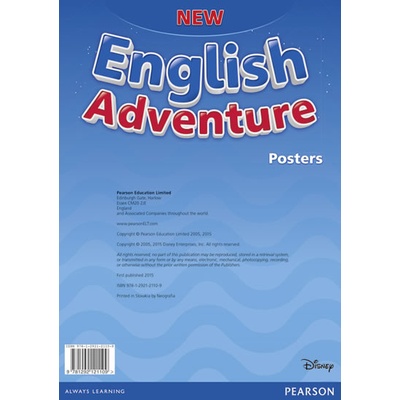 New English Adventure Starter A Posters - neuveden