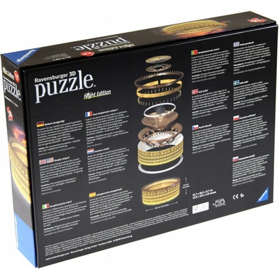 Ravensburger 3D puzzle svítící Koloseum 216 ks