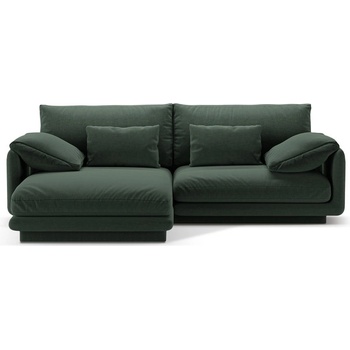 Micadoni Тъмнозелен ъглов диван (ляв ъгъл) Torino - Micadoni Home (MIC_LC_S_211_F1_TORINO3)