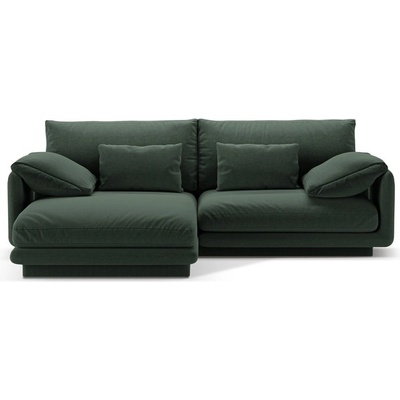 Micadoni Тъмнозелен ъглов диван (ляв ъгъл) Torino - Micadoni Home (MIC_LC_S_211_F1_TORINO3)