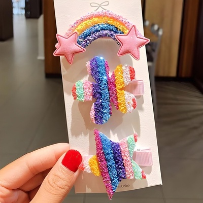 HARAHU Щипки за коса - Дъга / Тип1 kp7890 (7890)