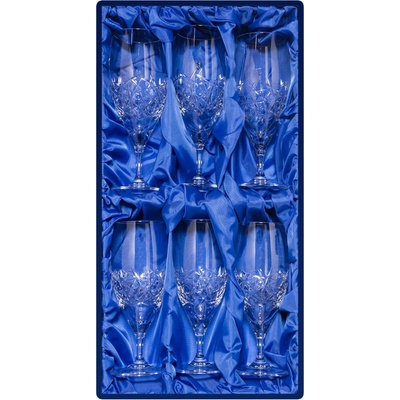 Bohemia Crystal sada broušených sklenic na pivo brus Graffiti Počet sklenic 6 x 420 ml