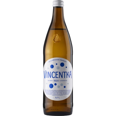 Vincentka přírod nevratná láhev 0,7 l